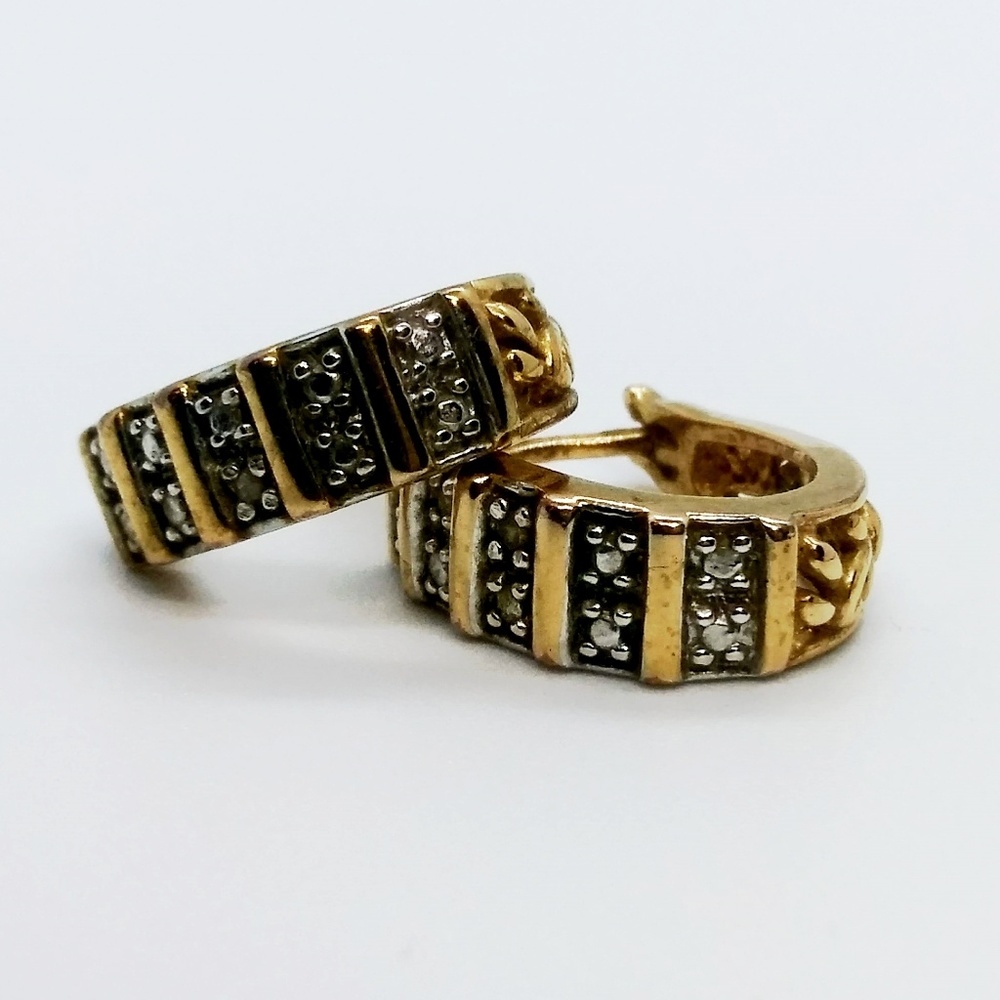 Ross Simons Gold Vermeil Hoop earrings